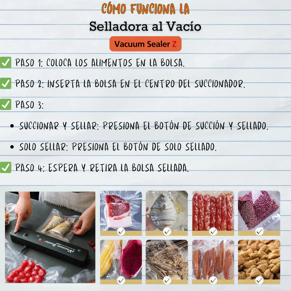 CURLERPRO™ - Sellador Al Vacío